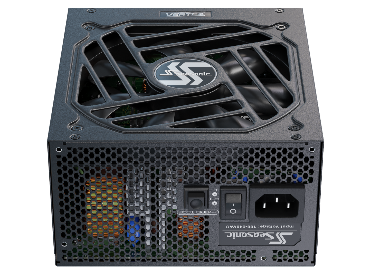 Seasonic VERTEX 850W 80 PLUS Platinum Fully Modular PSU, 135mm Fan, Hybrid Control