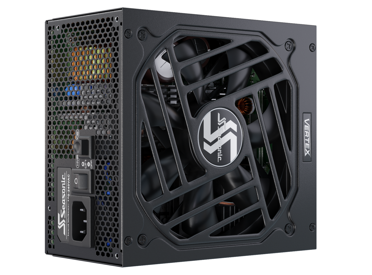 Seasonic VERTEX 850W 80 PLUS Platinum Fully Modular PSU, 135mm Fan, Hybrid Control