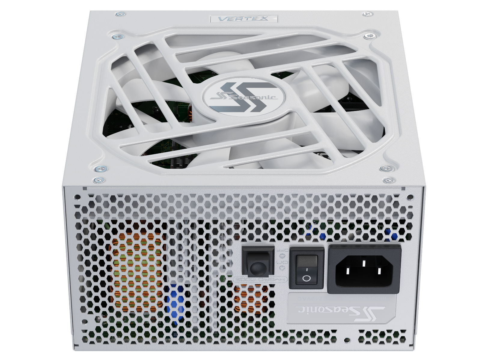 Seasonic VERTEX GX-1200 White 1200W ATX 3.0 Gold Modular PSU - SuperSaverAU - view 3