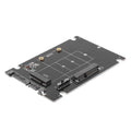 Simplecom SA207 mSATA + M.2 (NGFF) to SATA 2 In 1 Combo Adapter - SuperSaverAU - view 1