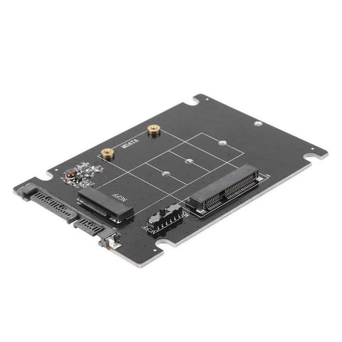 Simplecom SA207 mSATA + M.2 (NGFF) to SATA 2 In 1 Combo Adapter - SuperSaverAU - view 1