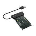 Simplecom SA225 USB3.0 to mSATA + M.2 (NGFF B Key) 2 In 1 Combo Adapter - SuperSaverAU - view 1