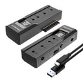 Simplecom USB to M.2 & SATA 2-IN-1 Adapter for 2.5"/3.5" HDD & NVMe SSD 10Gbps - SuperSaverAU - view 1