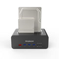 Simplecom SD352 USB 3.0 to Dual SATA Aluminium Docking Station with 3-Port Hub and 1 Port 2.1A USB Charger - SuperSaverAU - view 5