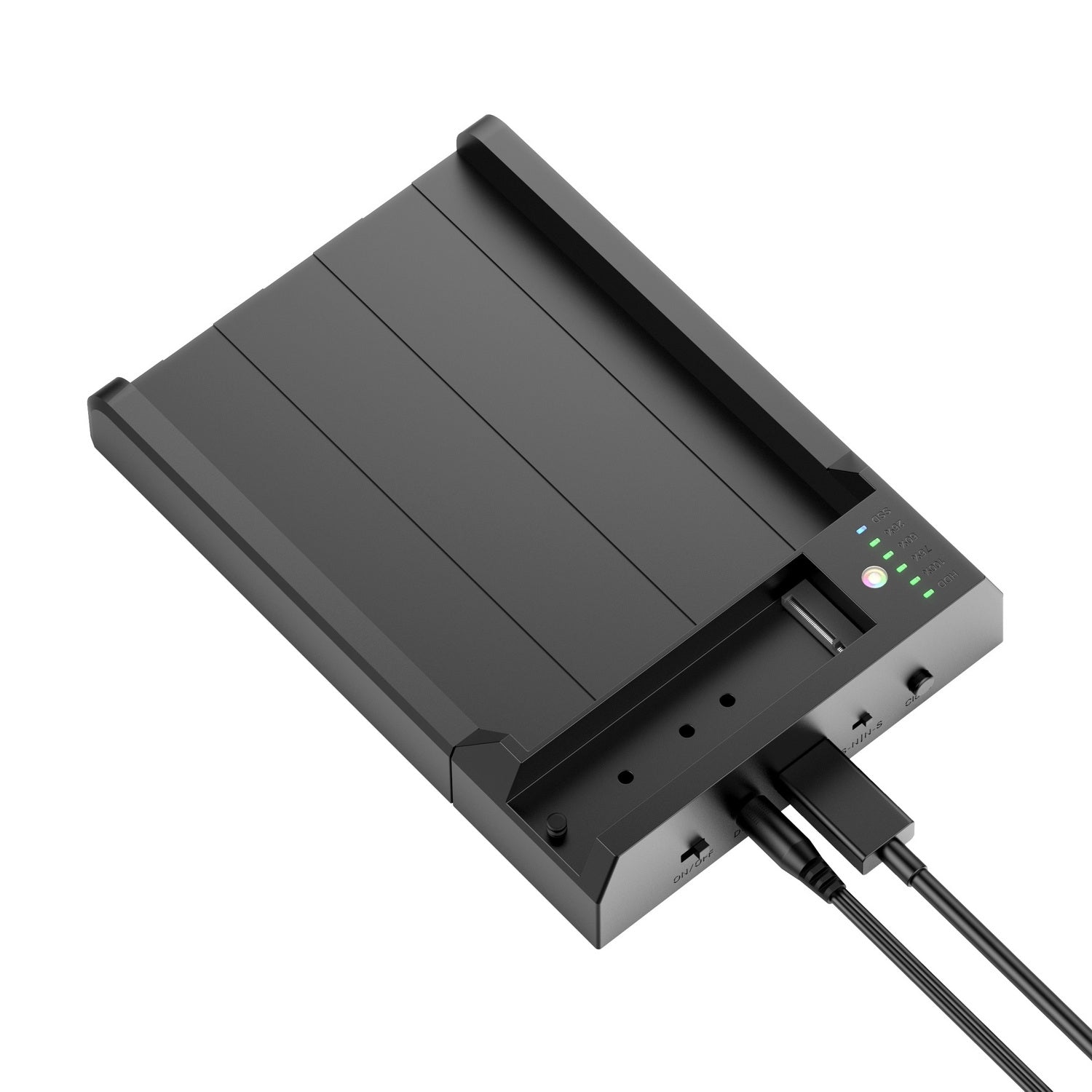 Simplecom SD570 NVMe M.2 + SATA HDD and SSD Dual Bay Docking Station USB 3.2 Gen 2 10Gbps Offline Clone - SuperSaverAU - view 6