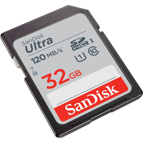 SanDisk Ultra 32GB SDHC UHS-I Class 10 Memory Card