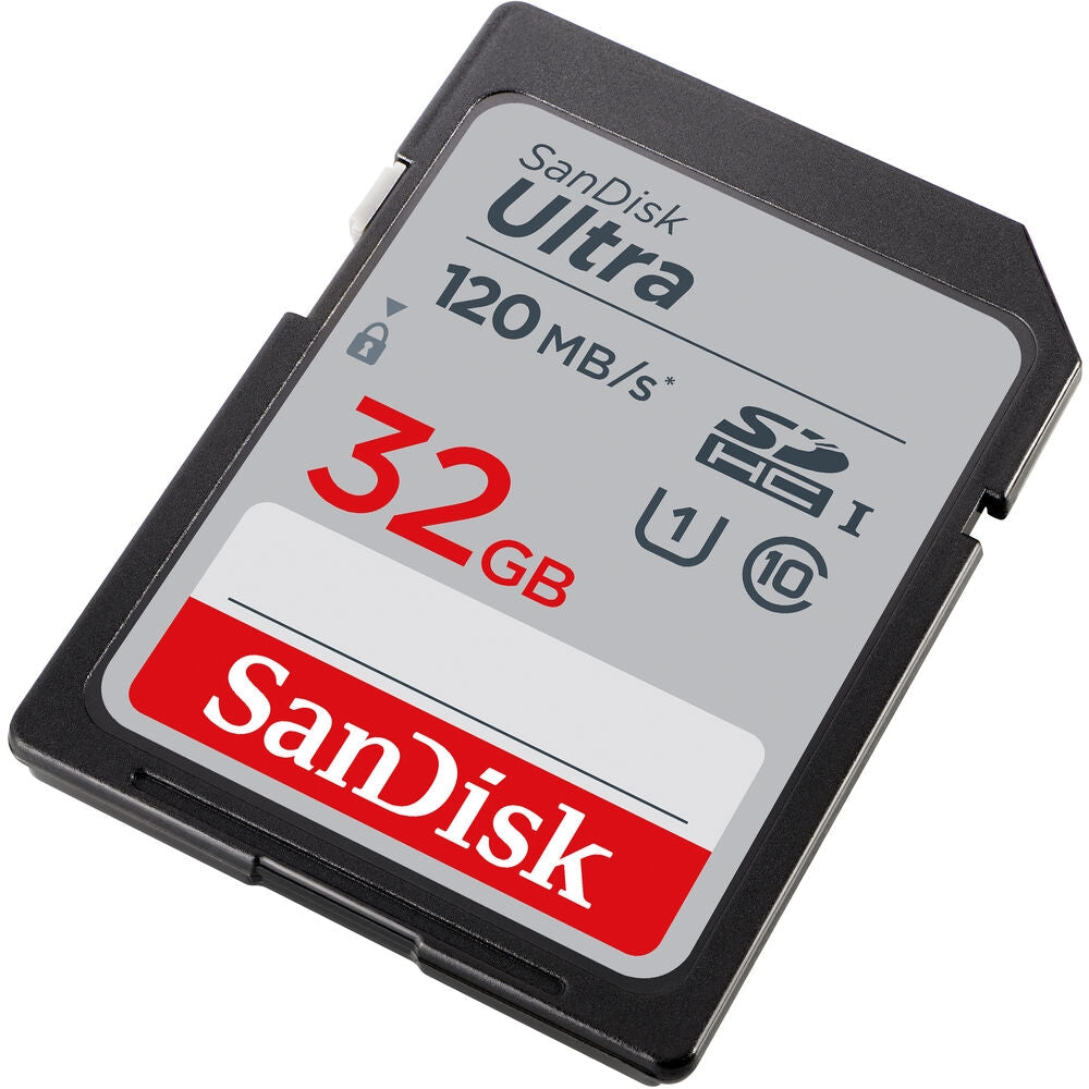 SanDisk Ultra 32GB SDHC UHS-I Class 10 Memory Card
