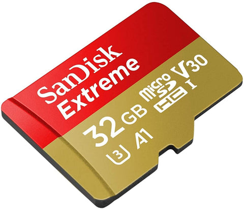 SANDISK SDSQXAF-032G-GN6MN 32GB MICRO SDHC EXTREME A1 V30, UHS-I/ U3, 100MB/s ,NO  SD ADAPTER - SuperSaverAU - view 2