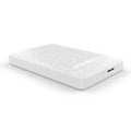 Simplecom SE101 Compact Tool-Free 2.5'' SATA to USB 3.0 HDD/SSD Enclosure White - SuperSaverAU - view 2