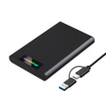 Simplecom SE239 USB-C 2.5 Inch SATA HDD SSD Enclosure with RGB Lights