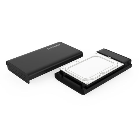 Simplecom SE301 3.5" SATA to USB 3.0 Hard Drive Docking Enclosure Black - SuperSaverAU - view 2