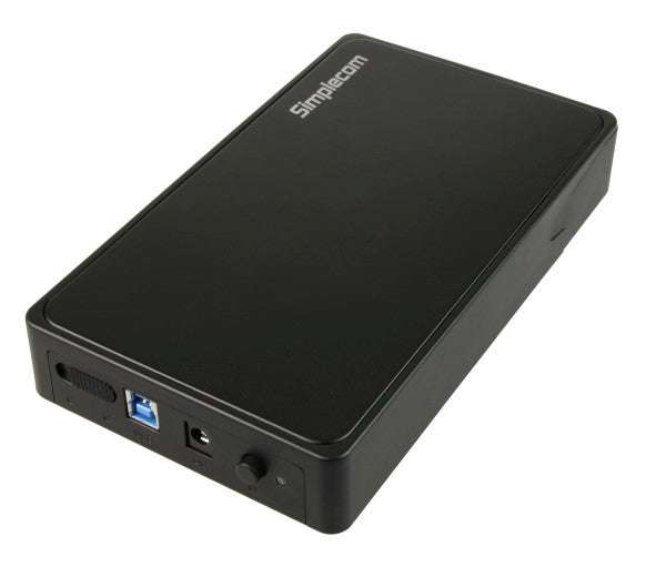 Simplecom SE325 Tool Free 3.5" SATA HDD to USB 3.0 Hard Drive Enclosure Black - SuperSaverAU - view 3