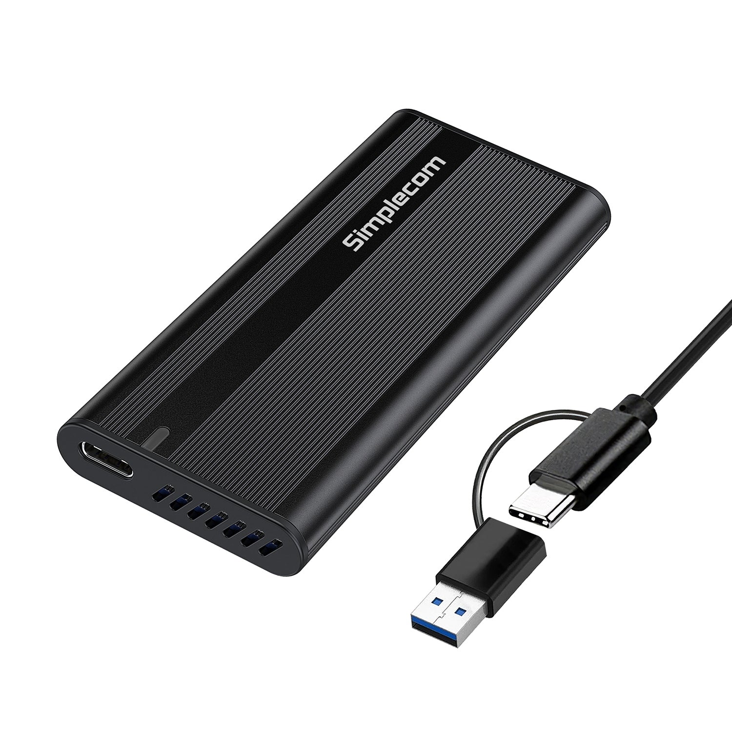 Simplecom SE505 NVMe M.2 SSD to USB-C Enclosure USB 3.2 Gen 2 10Gbps - SuperSaverAU - view 1