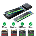Simplecom SE516 NVMe / SATA Dual Protocol M.2 SSD Tool-Free USB-C Enclosure USB 3.2 Gen 2 10Gbps - SuperSaverAU - view 3