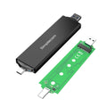 Simplecom SE522 NVMe / SATA M.2 SSD to USB 3.2 Gen 2 Dual USB Connector Enclosure - SuperSaverAU - view 4