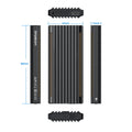 Simplecom SE525 NVMe / SATA M.2 SSD USB-C Enclosure with RGB Light USB 3.2 Gen 2 10Gbps - SuperSaverAU - view 4