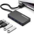 Simplecom 4-Port USB 3.0 Hub, SuperSpeed 5Gbps, Compact & Portable Design - SuperSaverAU - view 4