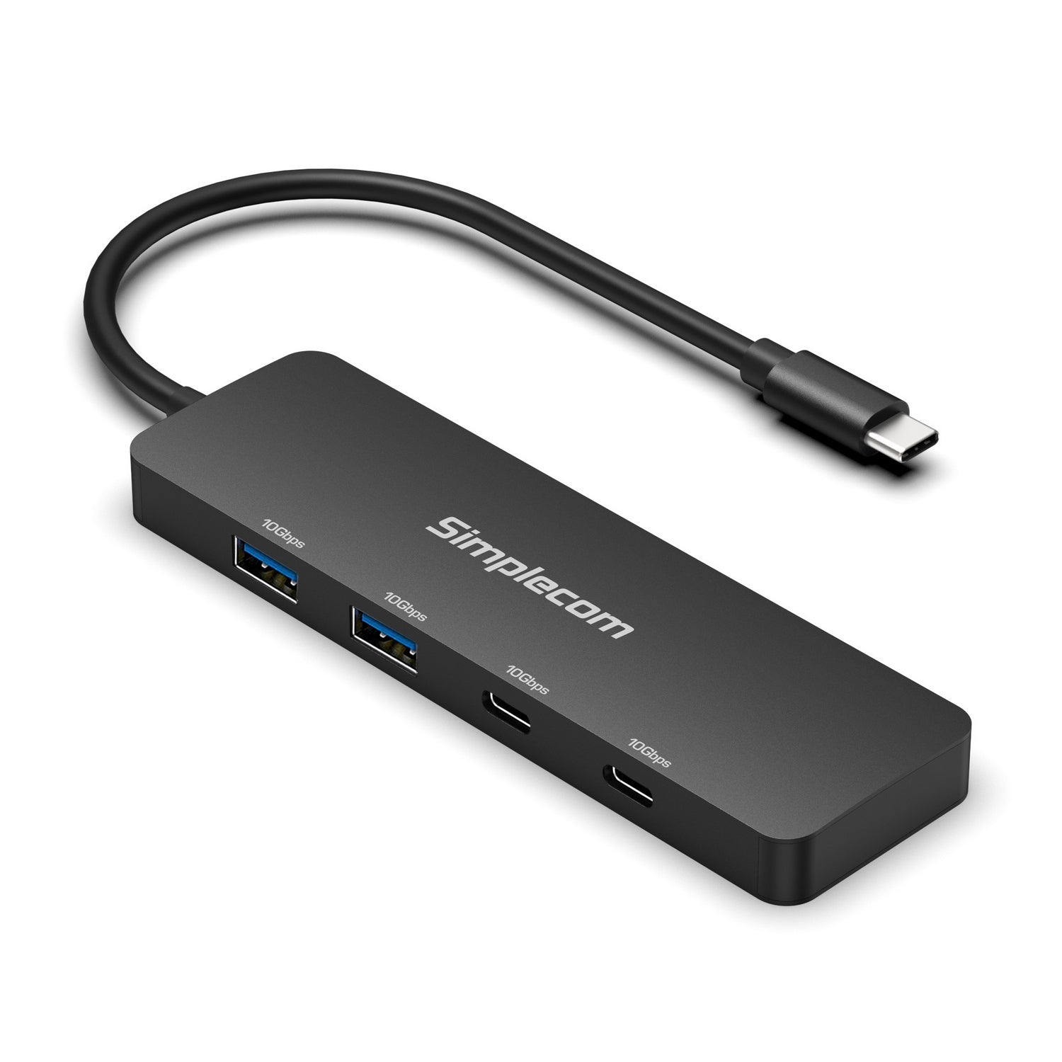 Simplecom CH392 USB 3.2 Gen2 USB-C 4-Port 10Gbps Hub (2x USB-A and 2x USB-C) - SuperSaverAU - view 2
