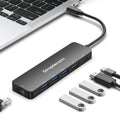 Simplecom USB-C 6-in-1 Docking Station, HDMI 2.0, 100W PD, Gigabit Ethernet - SuperSaverAU - view 2