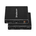 Simplecom CM214 DisplayPort Splitter 1 IN 2 OUT MST Hub for Dual Extended Screens 4K DP 1.4 - SuperSaverAU - view 2