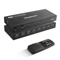 Simplecom CM317 7-Port HDMI 2.0 Switch with Remote 7 IN 1 OUT Splitter HDCP 2.2 4K@60Hz - SuperSaverAU - view 1