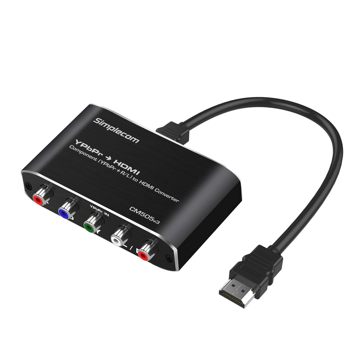 Simplecom CM505v3 Component (YPbPr + Stereo R/L) to HDMI Converter Full HD 1080p - SuperSaverAU - view 1