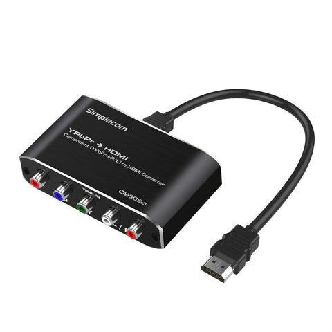 Simplecom CM505v3 Component (YPbPr + Stereo R/L) to HDMI Converter Full HD 1080p - SuperSaverAU - view 1