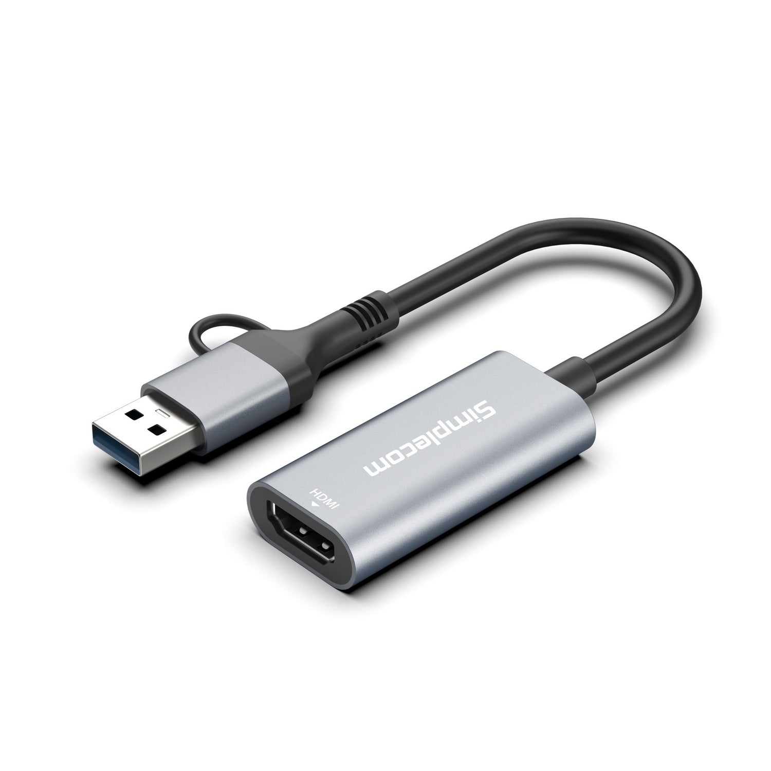 Simplecom DA306C USB 3.0 and USB-C to HDMI Video Card Adapter Full HD 1080p - SuperSaverAU - view 3