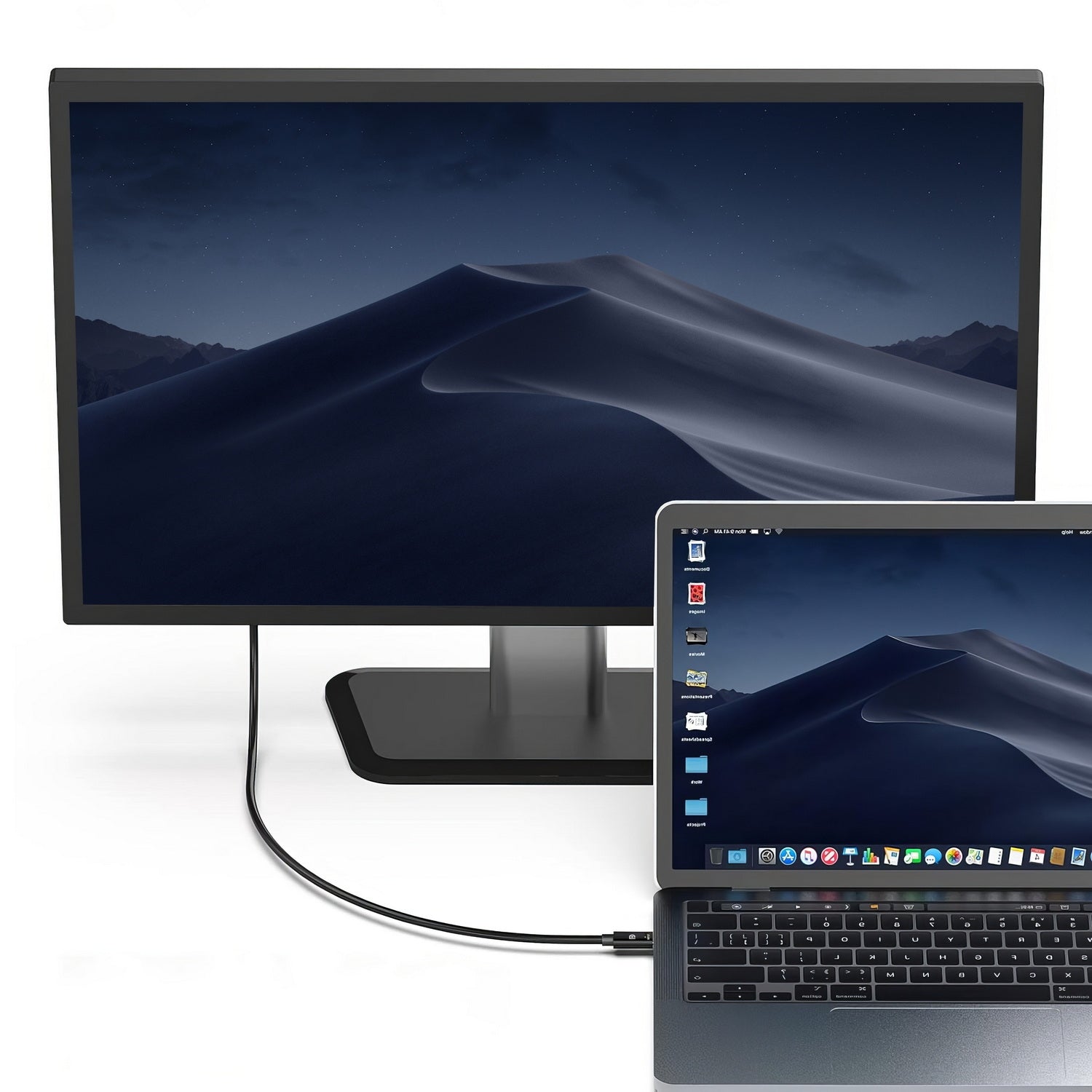 Simplecom DA323 USB-C to DisplayPort Cable DP1.4 8K@60Hz 2M - SuperSaverAU - view 3