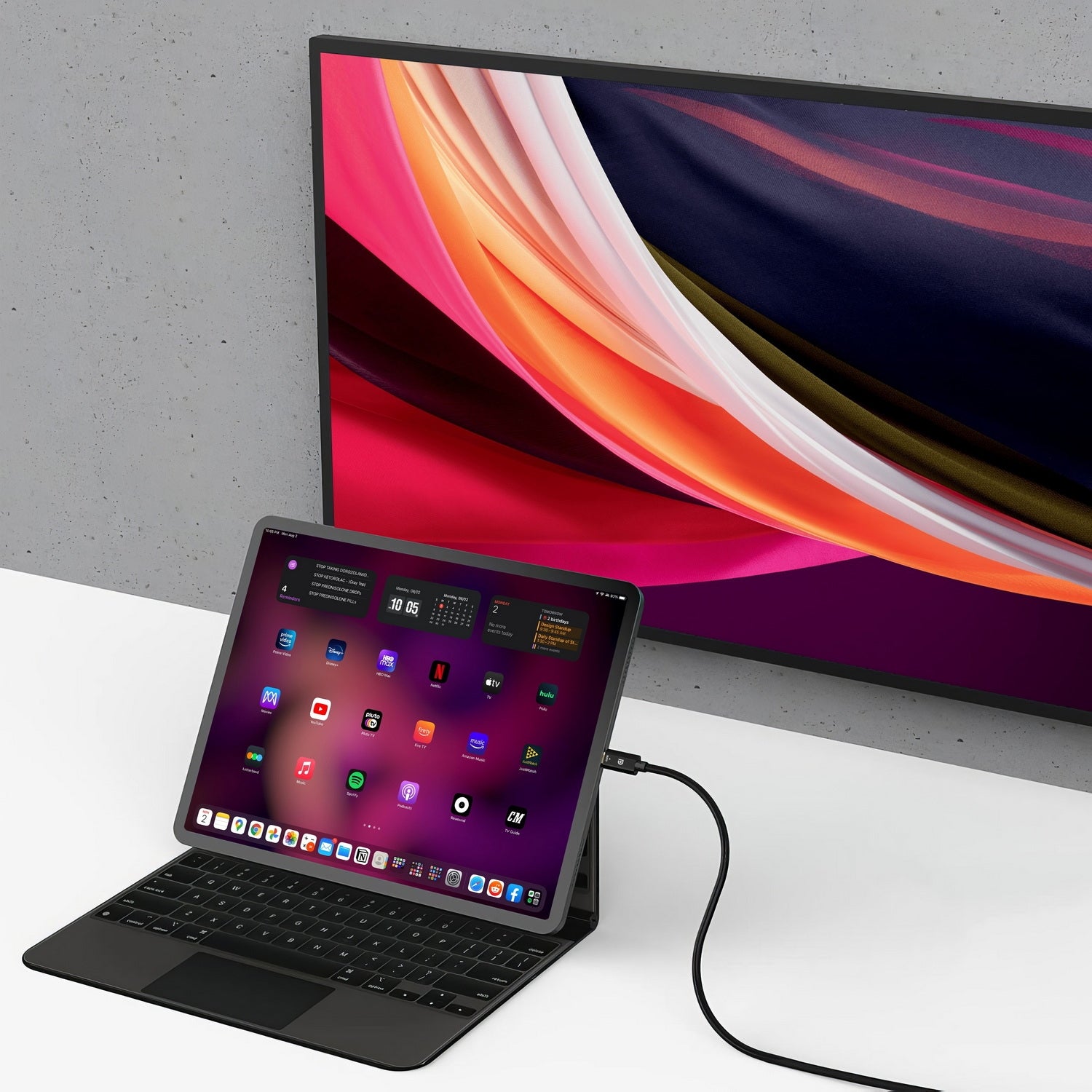 Simplecom DA323 USB-C to DisplayPort Cable DP1.4 8K@60Hz 2M - SuperSaverAU - view 4