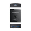 Simplecom KM125 Bi-Directional 2-Way USB 3.0 Switch 1 In 2 Out (2 In 1 Out) 5Gbps - SuperSaverAU - view 2
