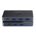 Simplecom KM320 2-Way SuperSpeed USB Switch 4-Port Hub with USB-C USB 3.0 5Gbps - SuperSaverAU - view 2
