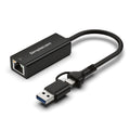 Simplecom NU315C SuperSpeed USB-C and USB-A to Gigabit Ethernet Adapter - SuperSaverAU - view 1