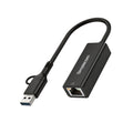 Simplecom NU315C SuperSpeed USB-C and USB-A to Gigabit Ethernet Adapter - SuperSaverAU - view 2
