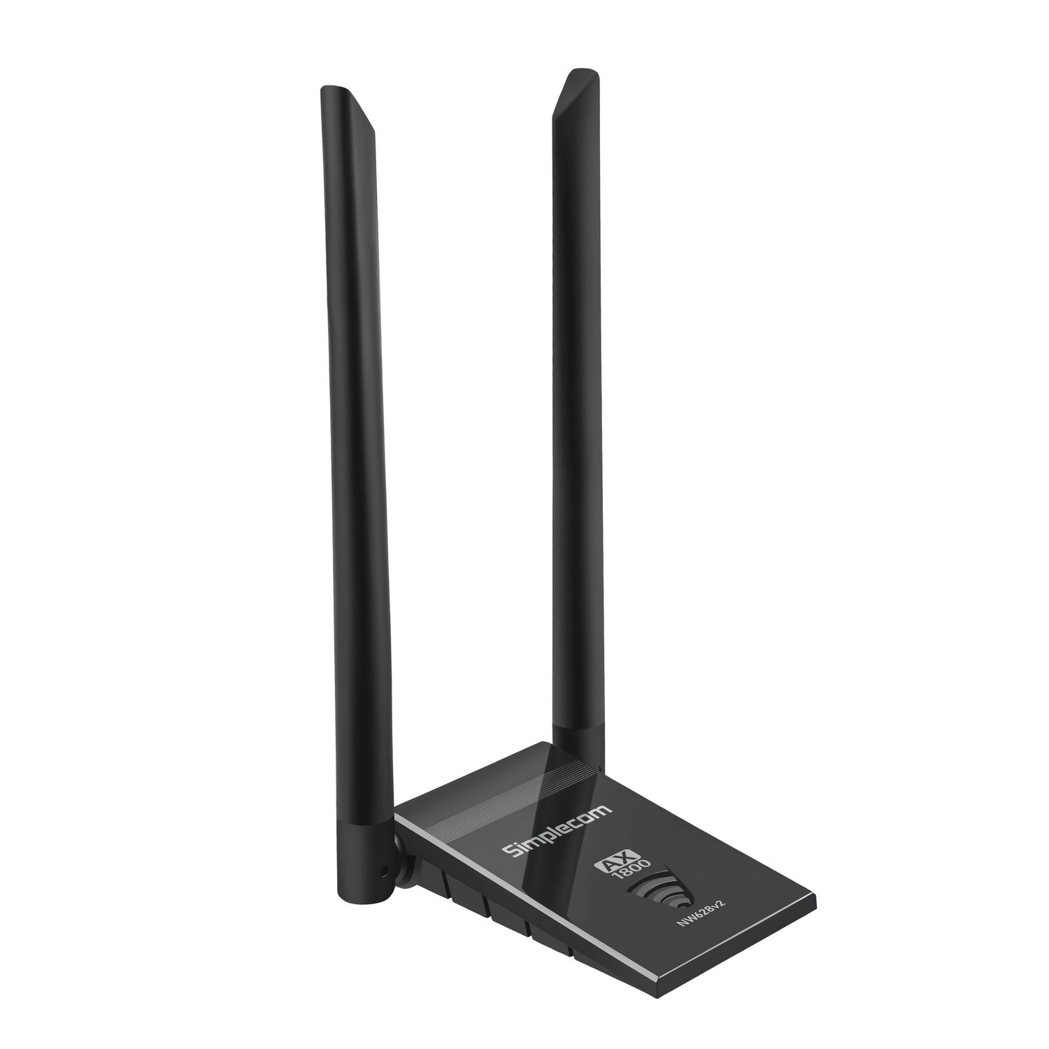 Simplecom NW628v2 AX1800 Dual Band WiFi 6 USB Adapter with 2x 5dBi High Gain Antennas - SuperSaverAU - view 2