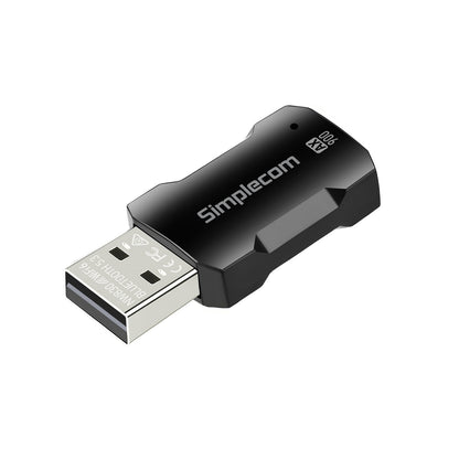 Simplecom NW830 Wi-Fi 6 and Bluetooth 5.3 Combo USB Adapter Dual Band AX900