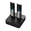 Simplecom SD550v2 USB 3.2 Gen2x2 to Dual Bay NVMe M.2 SSD Docking Station Duplicator Offline Clone - SuperSaverAU - view 1