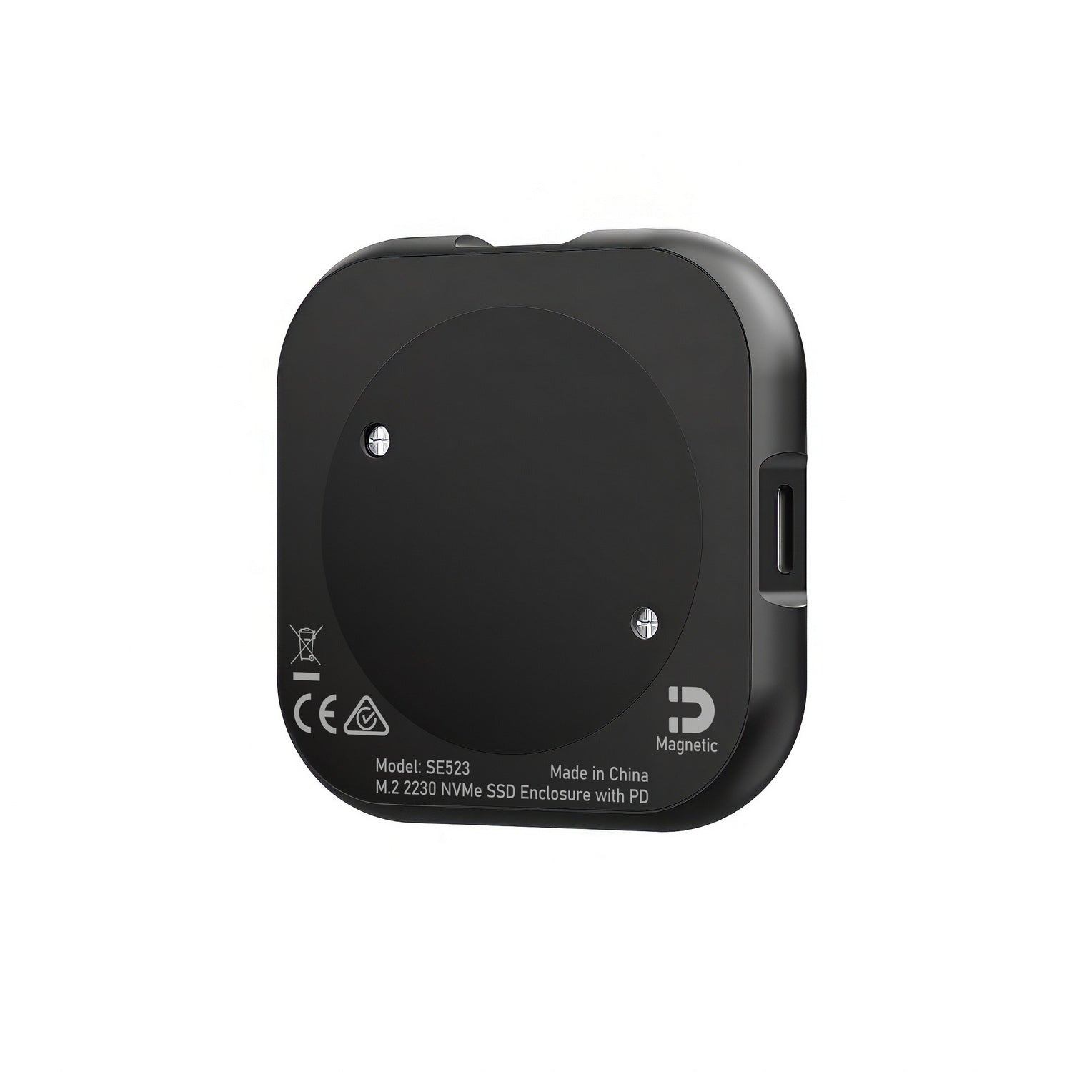 Simplecom Magnetic M.2 2230 NVMe SSD to USB-C Enclosure 10Gbps 100W PD Charging - SuperSaverAU - view 3