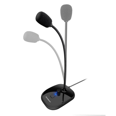 Simplecom UM360 Plug and Play USB Desktop Microphone with Headphone Jack - SuperSaverAU - view 2