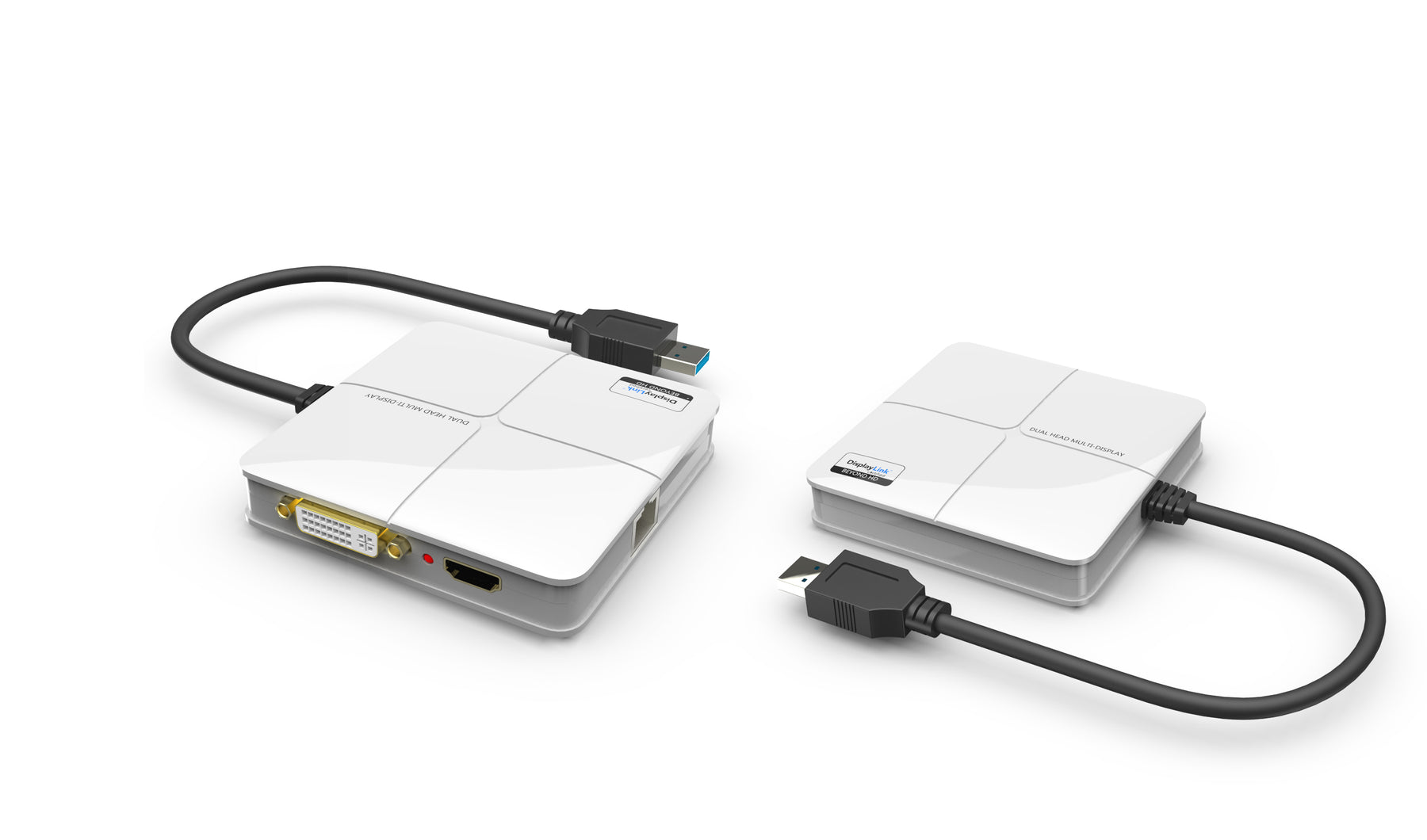 Winstars USB 3.0 Dual Head Display with Gigabit Ethernet Adapter (WS-UG39DH1) - SuperSaverAU - view 1