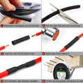 V324 12mm 2:1 Heat Shrink Tubing 2m, Eco-Friendly, Flame Retardant, 600V - SuperSaverAU - view 2