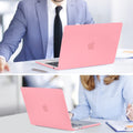 15 inch Air 2023 MacBook Air Matte Case  A2941 M2 Chip Hard Shell Case Keyboard Cover Pink - SuperSaverAU - view 6