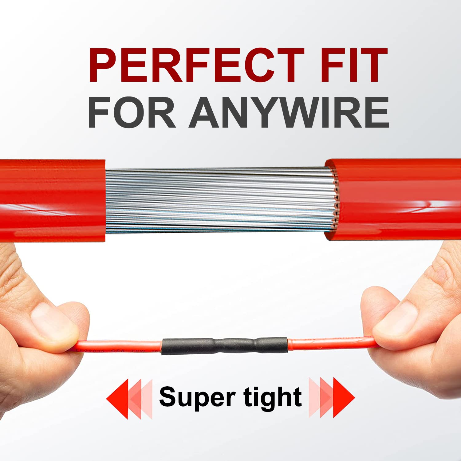 V324 2:1 Heat Shrink Tubing 16mm x 2m, Eco-Friendly, Flame Retardant, 600V - SuperSaverAU - view 3