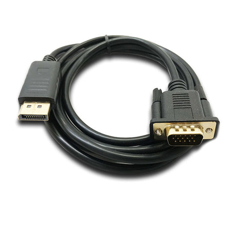 Premium 1.8m DisplayPort to VGA Male Cable Adapter