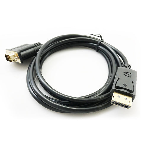 Premium 1.8m DisplayPort to VGA Male Cable Adapter