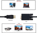 Premium 1.8m DisplayPort to VGA Male Cable Adapter