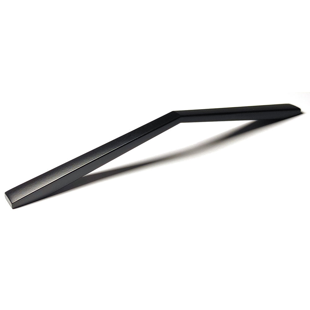192MM Black Zinc Alloy Cabinet Drawer Handles - Modern Design, 2 Screws Included - SuperSaverAU - view 1