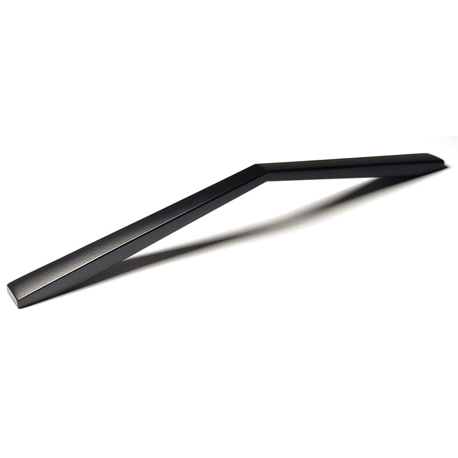 192MM Black Zinc Alloy Cabinet Drawer Handles - Modern Design, 2 Screws Included - SuperSaverAU - view 1