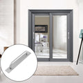 Barn Door Handle 212mm Black Matte Alloy, Rustproof, Easy Installation - SuperSaverAU - view 4