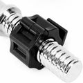 Premium Black 25mm Dumbbell and Barbell Clamps 2 Pack